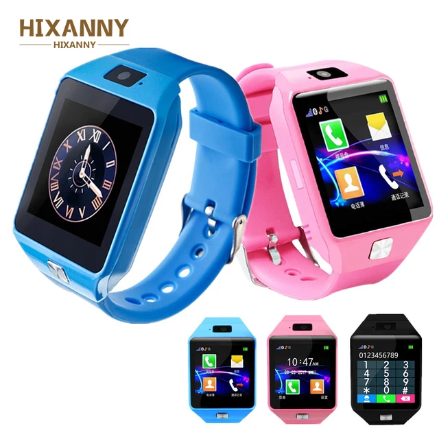 DZ09 Смарт-часы для взрослых детей 2 0 M камера Bluetooth Вызов Smartwatch поддержка SIM TF карта