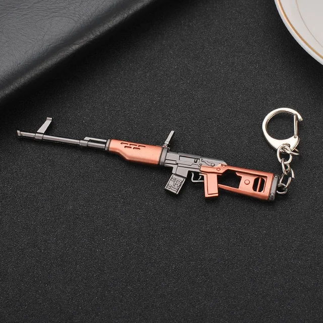 Игры битва металлический брелок для ключей крепость PUBG оружие кольцо ночь Fortniter