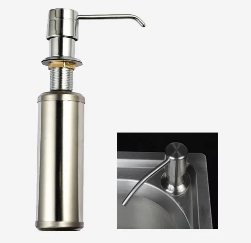 Бесплатная доставка раковина Нержавеющая сталь бутылки моющего средства Кухня