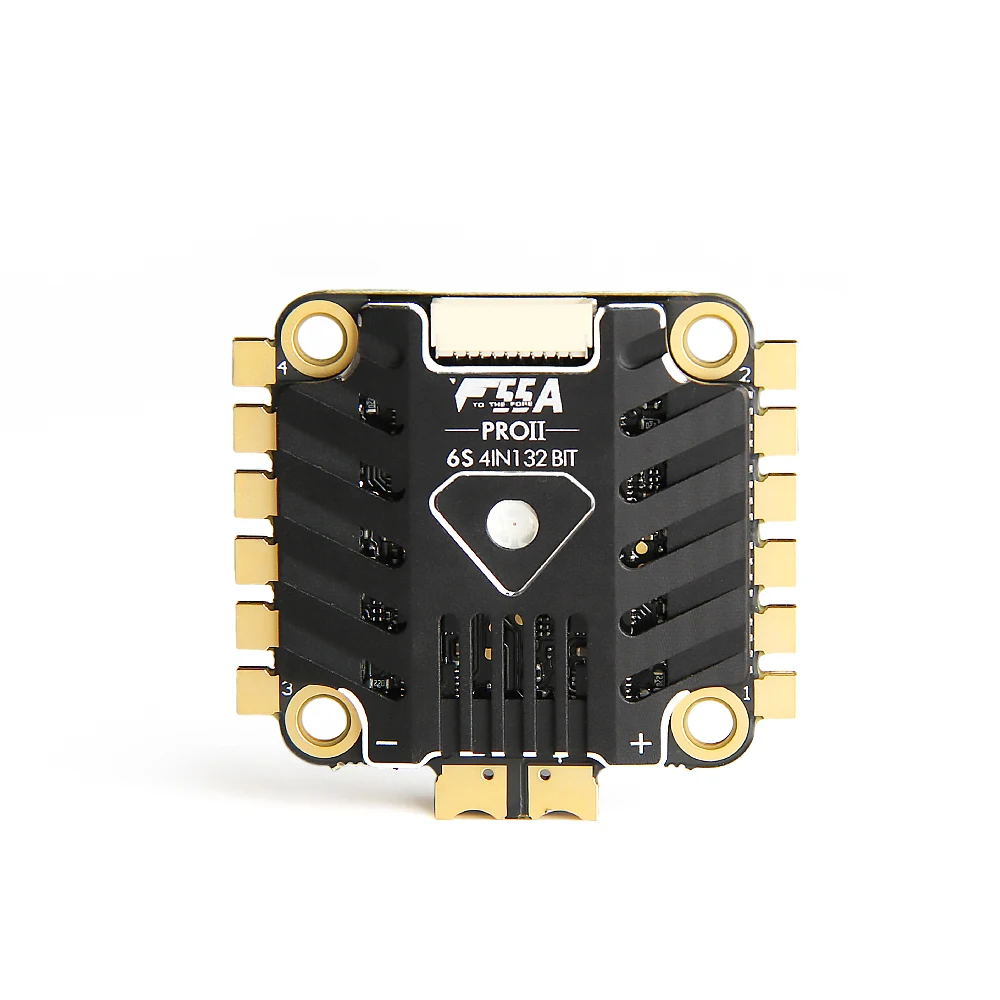 Летный контроллер T MOTOR Tmotor F4 и F55A PRO II 6S 4 в 1 BLHELI_32 ESC Stack для FPV гоночного дрона
