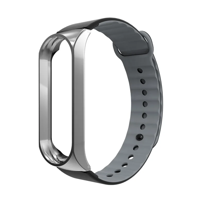 ONEVAN Mi Band 3 Браслет спортивный металлический чехол для Xiaomi Смарт часы цветной