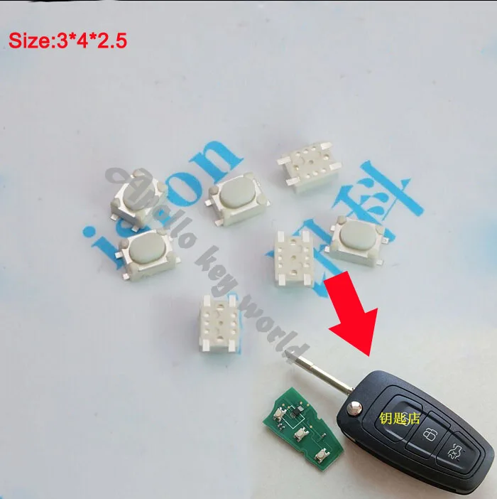 Микропереключатель SMD тактильная кнопка для FORD MONDEO FOCUS FIESTA S MAX Автомобильный