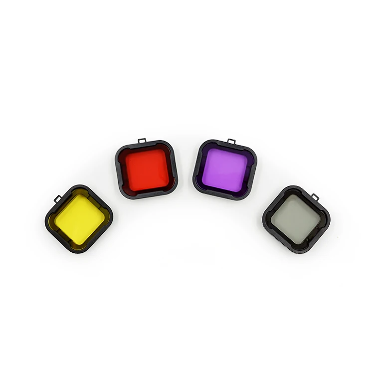 Фильтр для дайвинга желтый красный фиолетовый серый розовый фильтры подводного