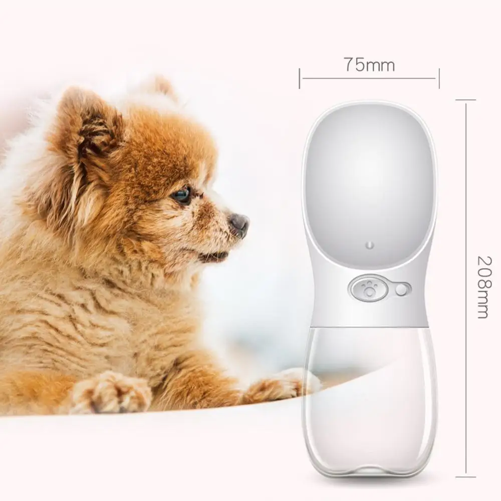 QQQPET портативная бутылка для воды собак путешествия щенков кошек миска питья