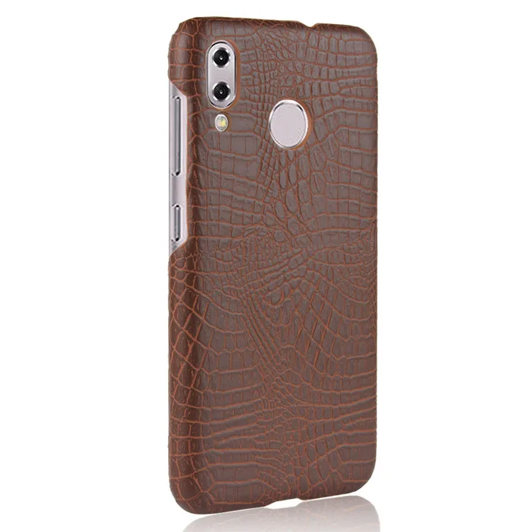 brown Subin для Asus Zenfone 5 ZE620KL чехол Ретро Роскошный Крокодил Жесткий чехол для Asus Zenfone 5 ZE620KL 6,2 дюймов чехол для телефона - Цвет: brown