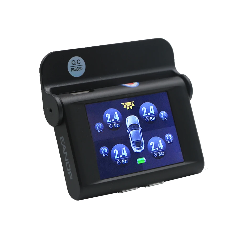 EANOP Солнечный автомобильный TPMS lcd Тип система контроля давления внутренний Tpms Guage диагностический инструмент сигнализация давления в шинах