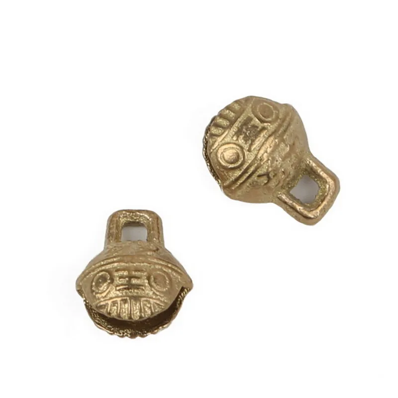 11x14mm 15pcs Ретро стиль медные колокольчики для фестиваля вечерние украшения/елочные украшения/DIY ремесла аксессуары - Цвет: 11x14mm 15pcs