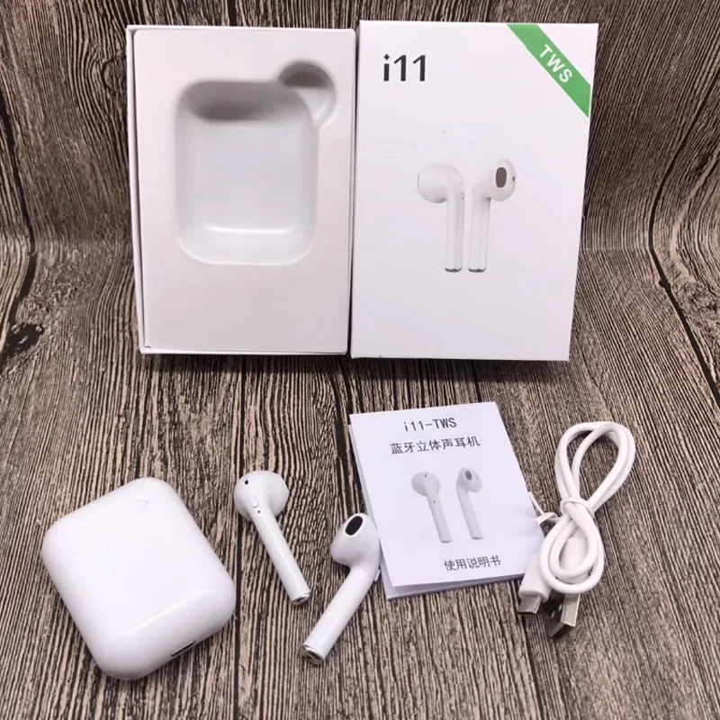 Беспроводные стереонаушники i11 TWS Bluetooth 5 0 наушники Спортивная гарнитура с