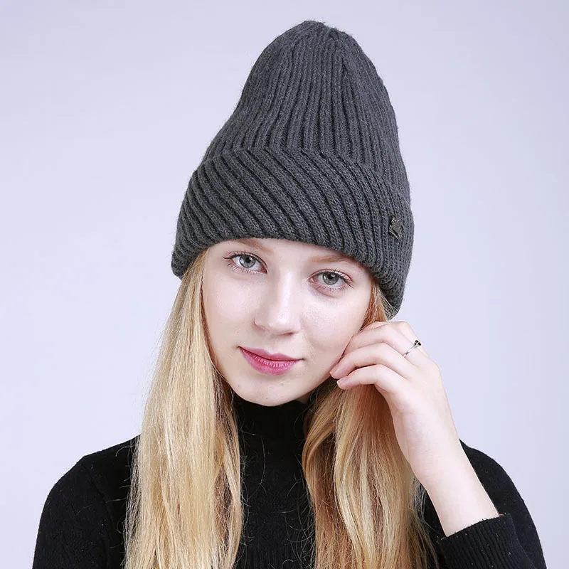 Женских Skullies шапочки Шапки зима теплая Шапки модные меховые шапки Рик и Морти известный бренд Элитный бренд кашемировый плед Лыжная маска