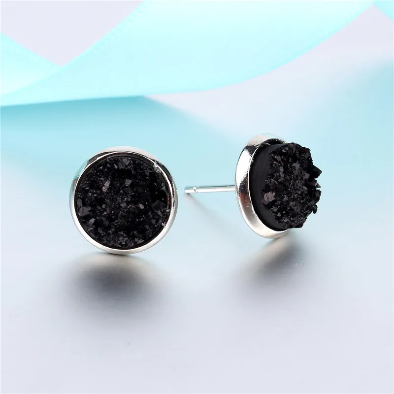 Dayoff европейские серьги ручной работы из смолы для женщин модные ювелирные