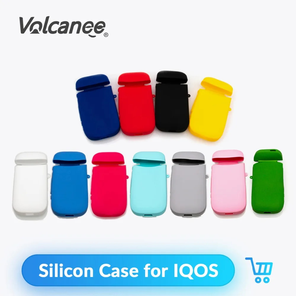 Силиконовый чехол Volcanee пылезащитный для IQOS силиконовый 2 4 Plus боксмод аксессуары
