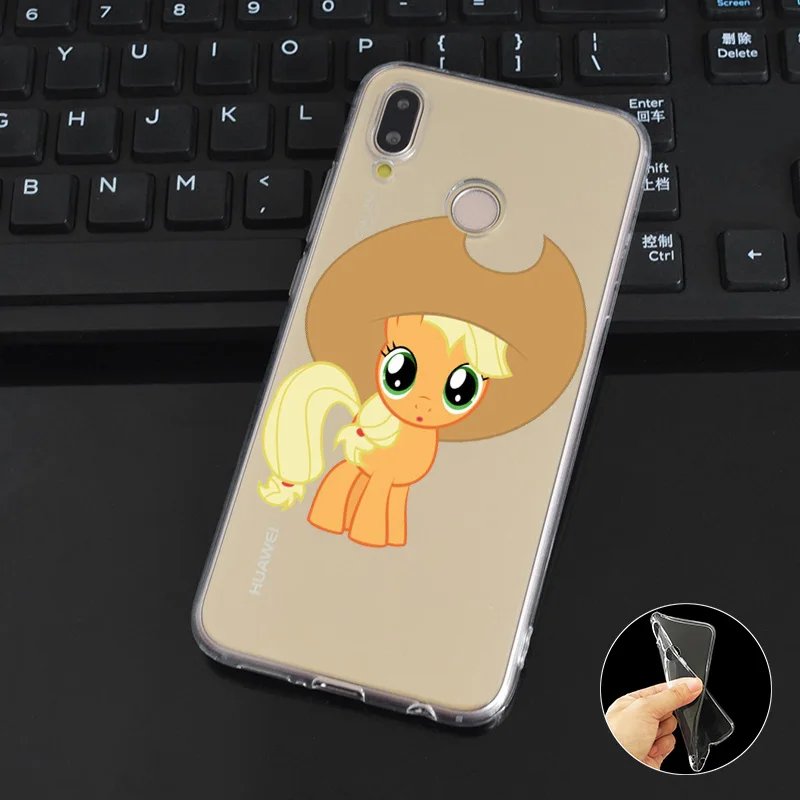 DREAMFOX L043 Fashion Rainbow Horse Soft TPU Silicone Case Cover For Huawei Honor 6A 6C 7X 9 10 P20 P30 Lite Pro P Smart 2019 |
