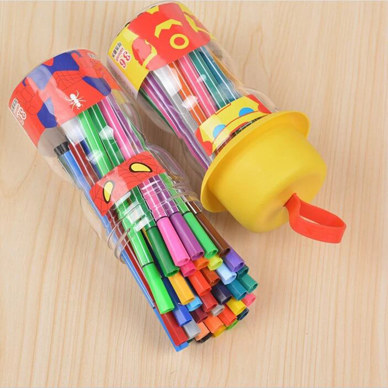 1 шт. моющиеся граффити акварельные кисти Детские обучающие и развлекательные кисти навалом для рисования канцелярские фломастеры Набор