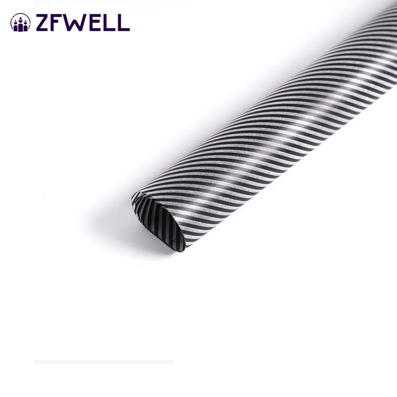4 Zfwell 5pz Водонепроницаемый трафарет, в полоску, с клетчатым узором, надписями и печать оберточной бумаги подарок на день рождения, свадьбу в цветочек комплект для рукоделия supplies8 - Цвет: 4