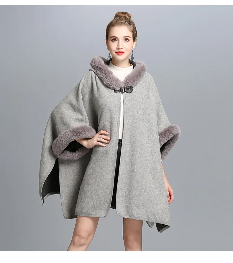 Пончо manteau femme женская зимняя одежда свитер женский кардиган с длинным рукавом harajuku кардиган длинный свитер с капюшоном