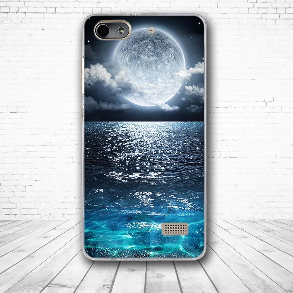 For Huawei Honor 4C Luxury Soft Silicone Case Cartoon Protector Back Cover Phone Coque 3D Printed | Мобильные телефоны и