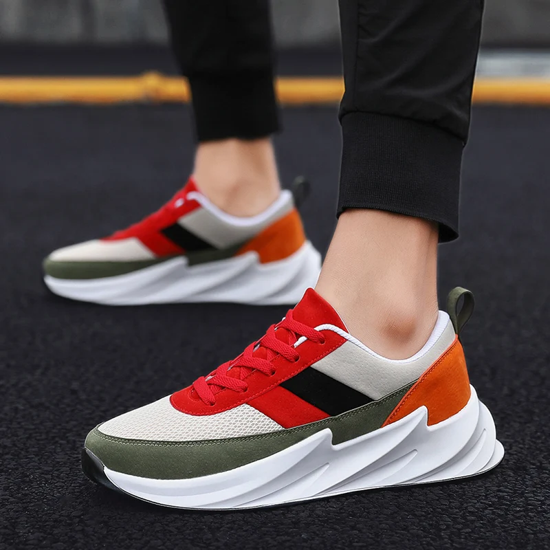 SHARCPCLAW/Мужская удобная летняя обувь износостойкие мужские кроссовки на плоской