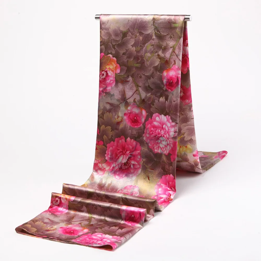 

170x75cm mulberry silk print fabric silks and satins digital printed tissue dress scarf clothes fabric HF05