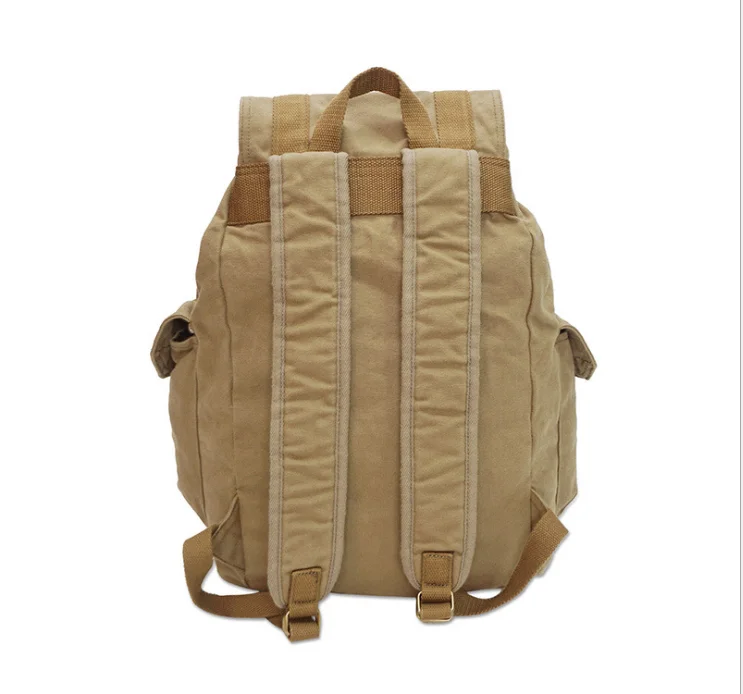 Новинка 2017 года Модные мужские рюкзак Винтаж Холст Рюкзак мешок школы дорожные