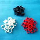 18650 держатель батареи кронштейн Цилиндрический держатель батареи 18650 литий-ионный аккумулятор держатель Безопасности вибропоглощающие 18650 пластиковый корпус box