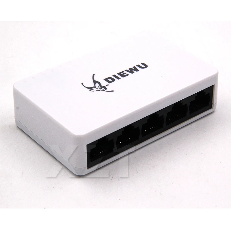 Сетевой коммутатор с 5 портами 100 Мбит/с 1 шт.|network switch|switch vlanswitch network |