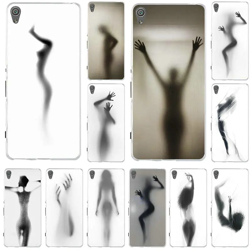 Женские Силуэты Мягкий силиконовый чехол для мобильного телефона Чехлы sony Xperia Z Z1