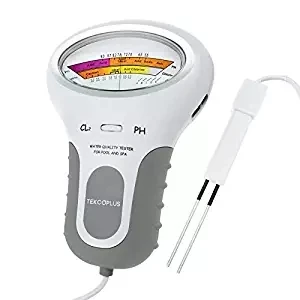 Portable Digital 2 in 1 Water Quality PH and Chlorine Level CL2 Tester Meter for Swimming Pool Spa Drinking Water Quality Analys
