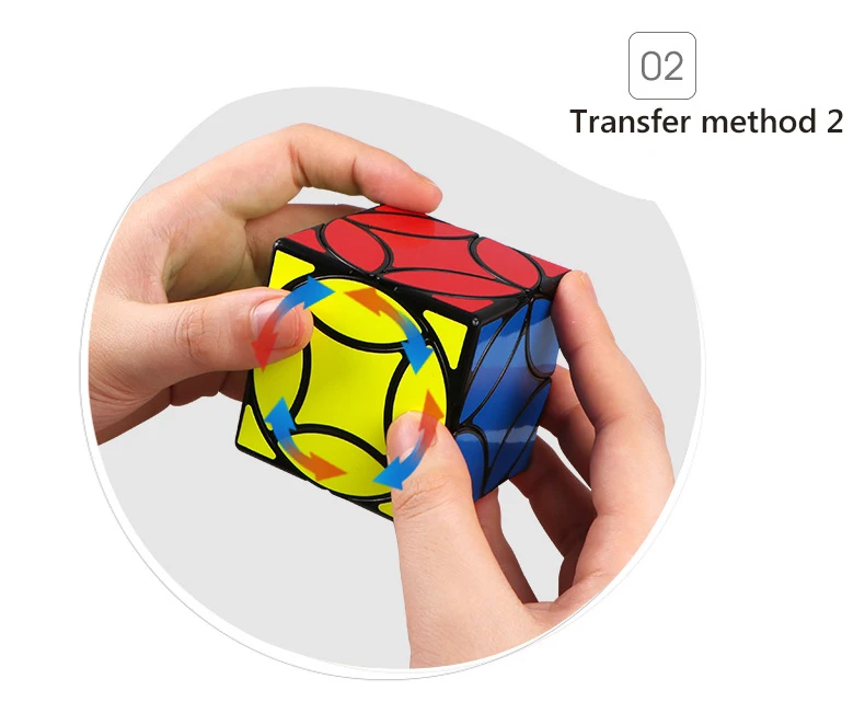 QIYI медная монета волшебный куб 3x3x3 гладкая нерегулярная скорость головоломка Cubo Черная Наклейка Детские развивающие игрушки