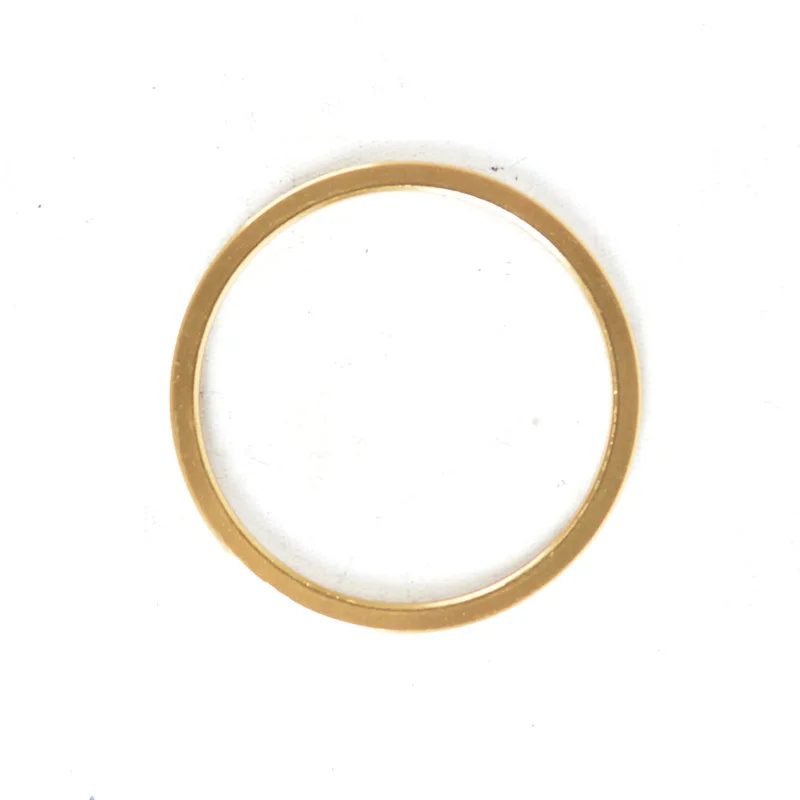 2mm Gold 5PCS 5 шт. алюминиевый сплав шайба на маховик велосипед горный велосипед BB оси маховики прокладки барабанная башня база колодки кольцо практичные аксессуары - Цвет: 2mm Gold 5PCS