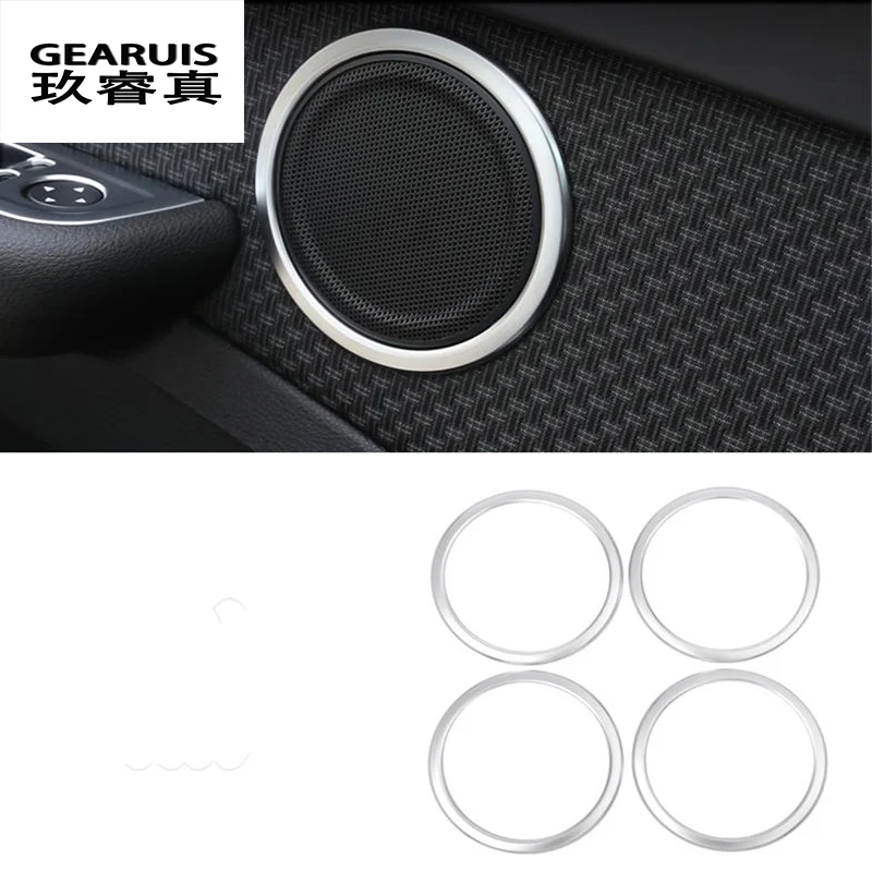 

Car styling Loudspeakers Protective Cover Nets Car Speakers Power Amplifier Decorative for BMW 1series Sedan 118i 120i 125i f52