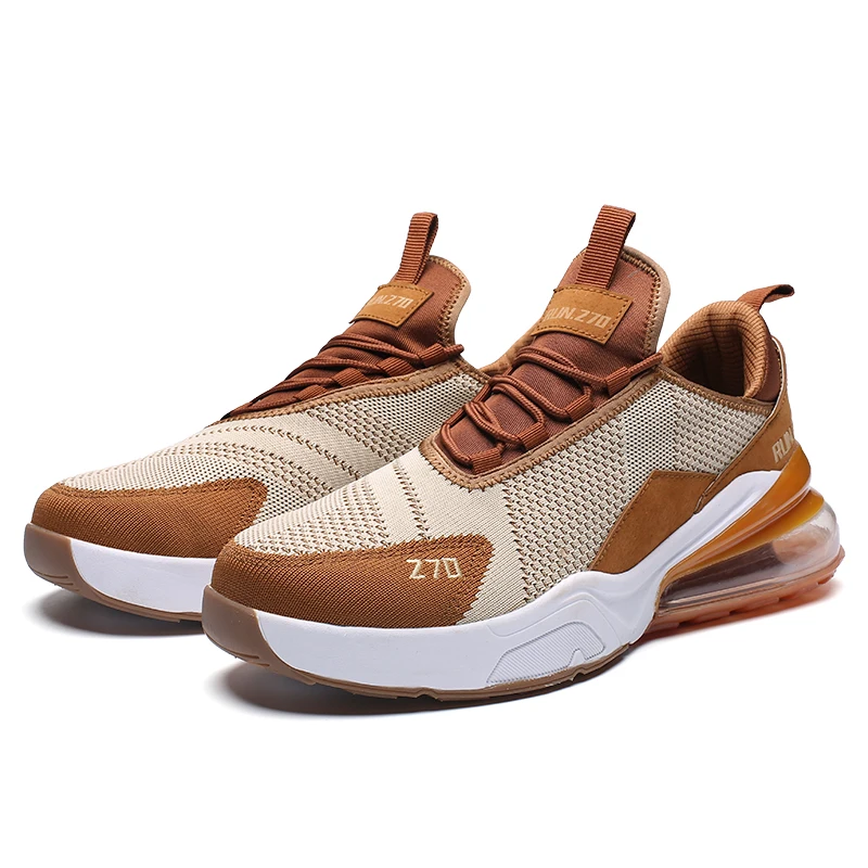 Кроссовки мужские легкие дышащие Повседневная модная обувь для прогулок большие