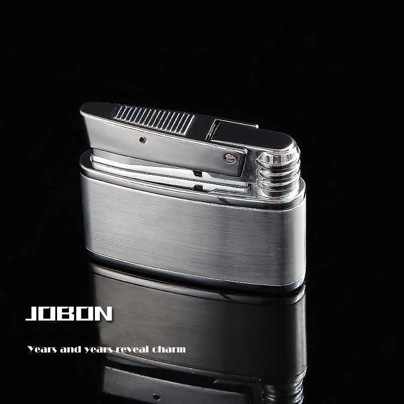 Jobon оригинальная креативная ретро керосиновая зажигалка, бронзовая Мужская курительная зажигалка, подарок
