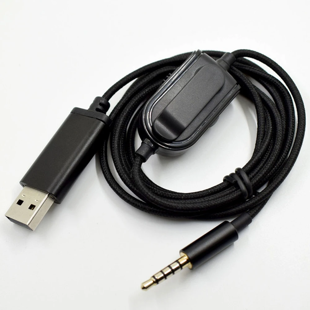 2 м 3 5 мм удлинитель аудио регулятор громкости Наушники USB кабель Электроника