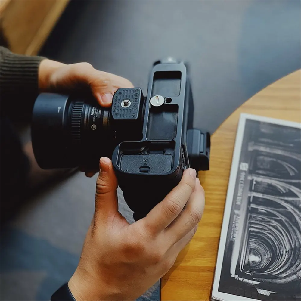 Быстрый выпуск QR L Пластина вертикальный кронштейн для Nikon Z6 Z7 Arca Sunway Benro