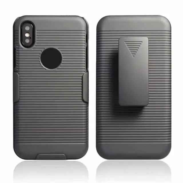 2 in one 7 8 plus CASE sports waist Belt Clip phone Cases For iphone XS MAX X 10 6s 5s cover kickstand holder HARD |