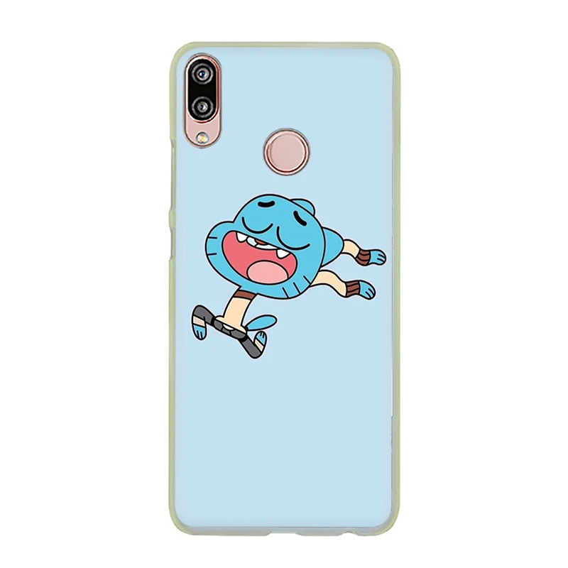H10 Удивительный мир Gumball жесткий чехол для телефона huawei Honor 6A 6C 7A Pro 7C 7X 8C 8X8 9 10 Lite Play view 20 9X Pro - Цвет: H10