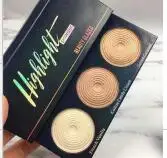 highlighter hudas тени для век палитра 18 цветов блеск прессованная пудра тени для век палитра красоты макияж Палитра Косметика - Цвет: highlighter