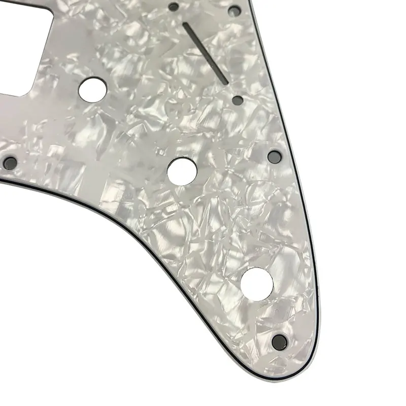 Pleroo отличное качество гитарные части 3 P-90 гитара Stratocaster PICKGUARD для нас 11 винтовых отверстий Strat 3 P90S Humbucker