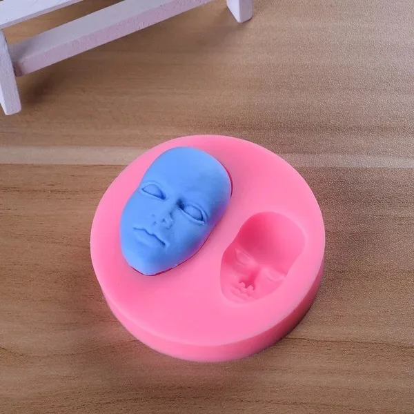 1 шт. маска для лица 3D силиконовый инструмент сделай сам украшения торта глины