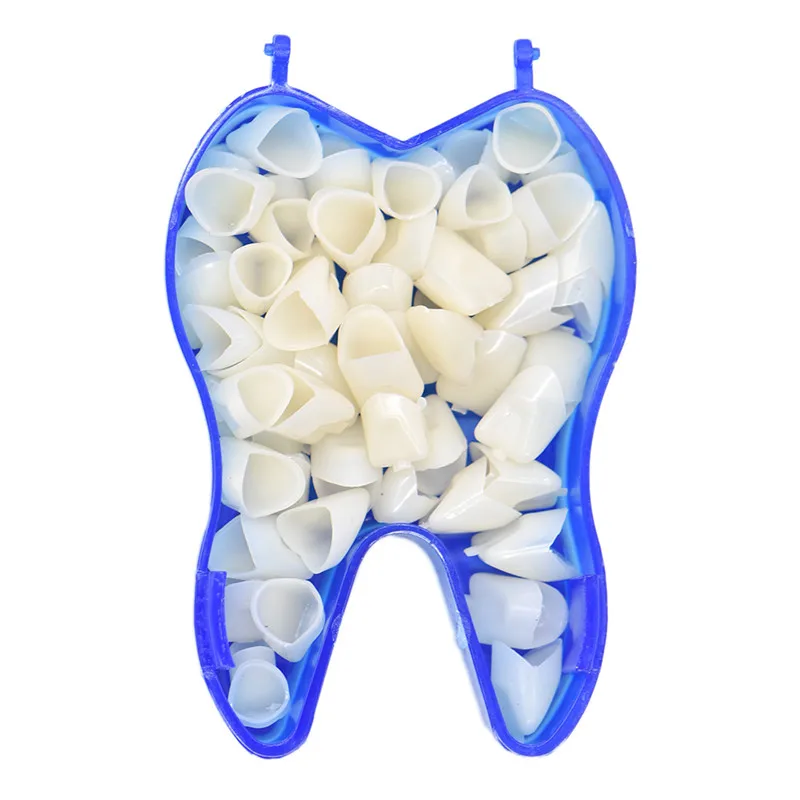 1 коробка Временная зубная коронка для передних зубов или задней