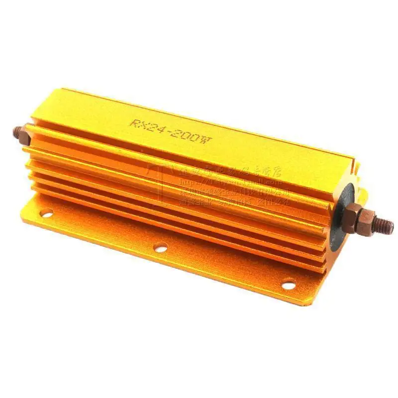 200 Вт мощный металлический резистор 1R 2R 4R 8R 10R 1ohm/2ohm/ 4ohm / 8ohm 10ohm для лампового