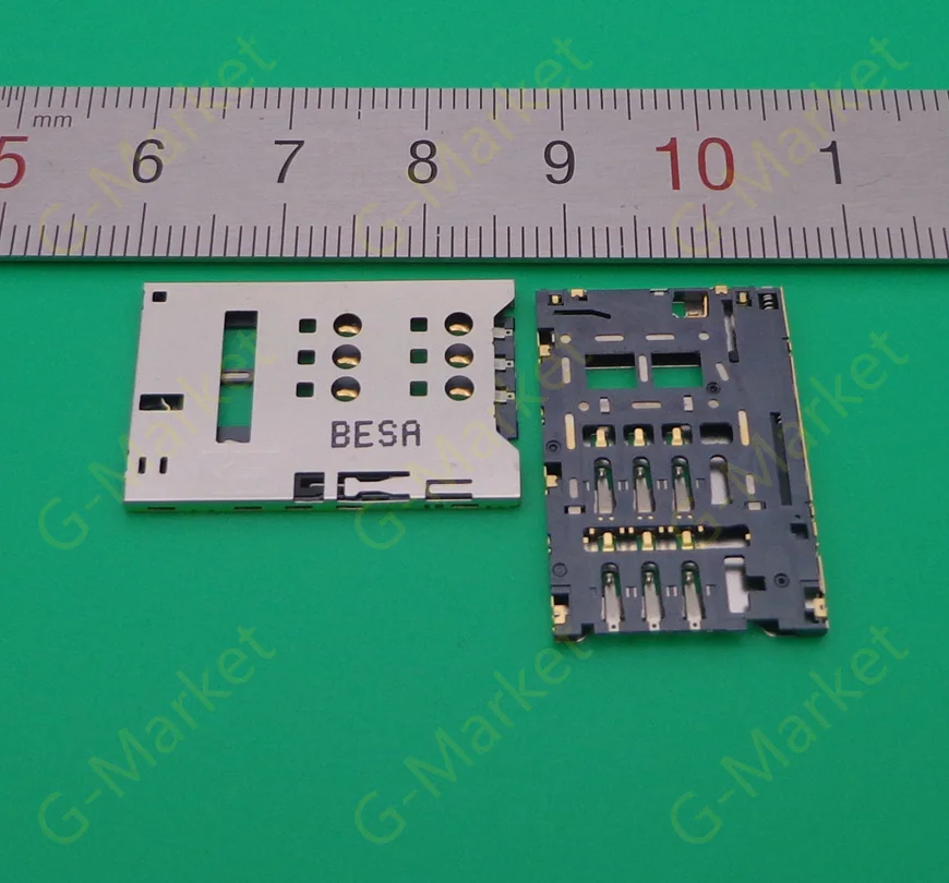 2 шт. высокое качество считыватель sim-карт держатель для Huawei P1 T9200 U9200 X2-02 E5776 E5776S E589U
