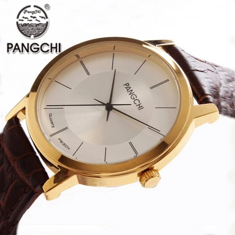 Часы наручные PANGCHI мужские/женские в ретро стиле водонепроницаемые кварцевые для