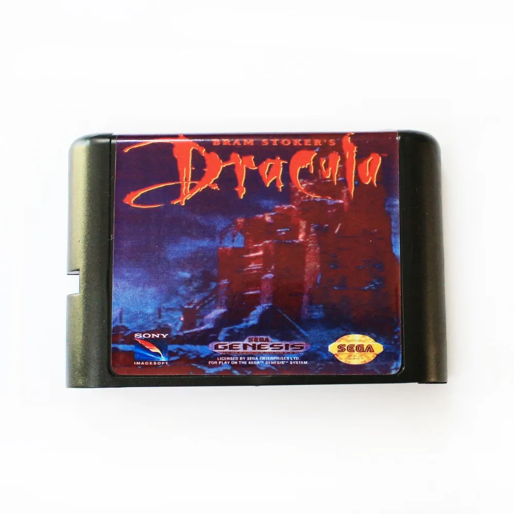 

Игровая карта Bram Stoker, 16 бит, MD, для Sega Mega Drive, для SEGA Genesis