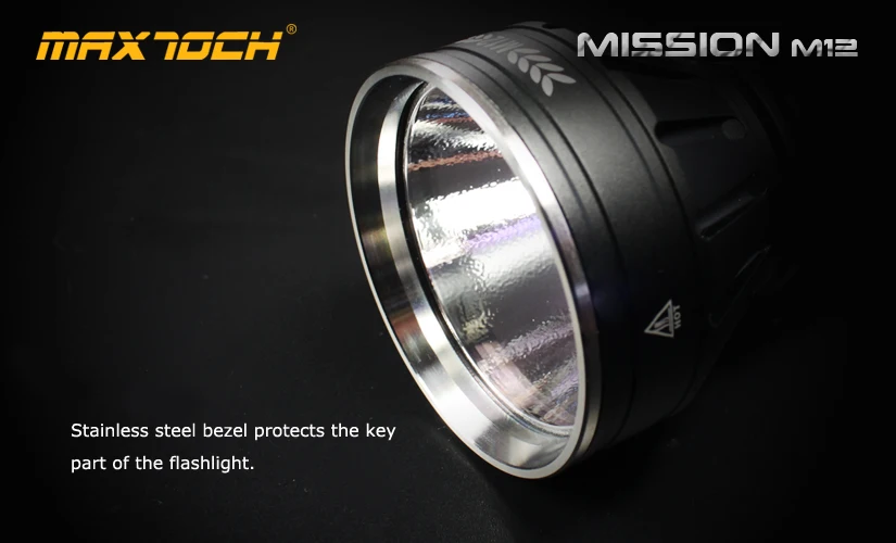 MAXTOCH Mission M12 XHP70.2, обновленный светодиодный фонарик 4000лм, потрясающий, с высокой выходной мощностью и 26650 длительным временем работы, супермощный фонарик