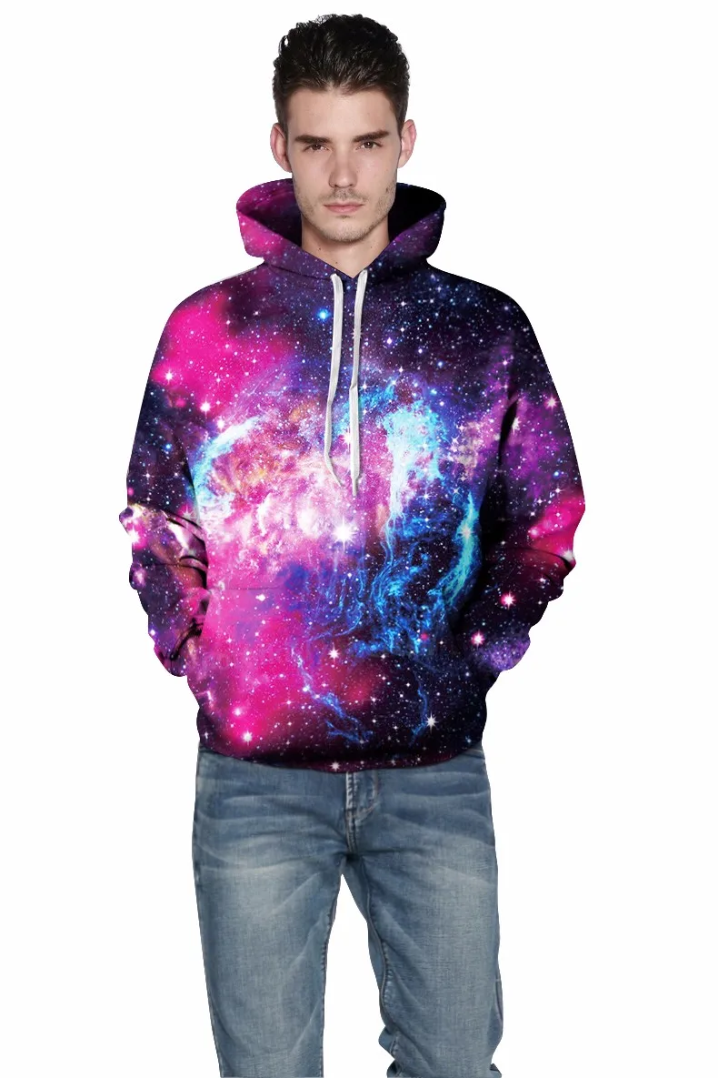 PLstar Cosmos новые модные худи Повседневный стиль толстовки Galaxy Space 3D принт хип хоп толстовки уличная одежда Большие размеры, S-3XL