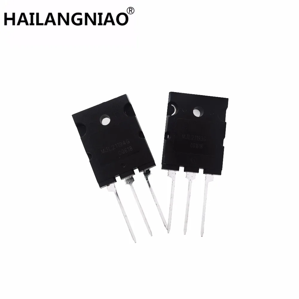 

10pcs MJL21193 + 10pcs MJL21194 TO-3PL MJL21193G MJL21194G TO3P total 20pcs new