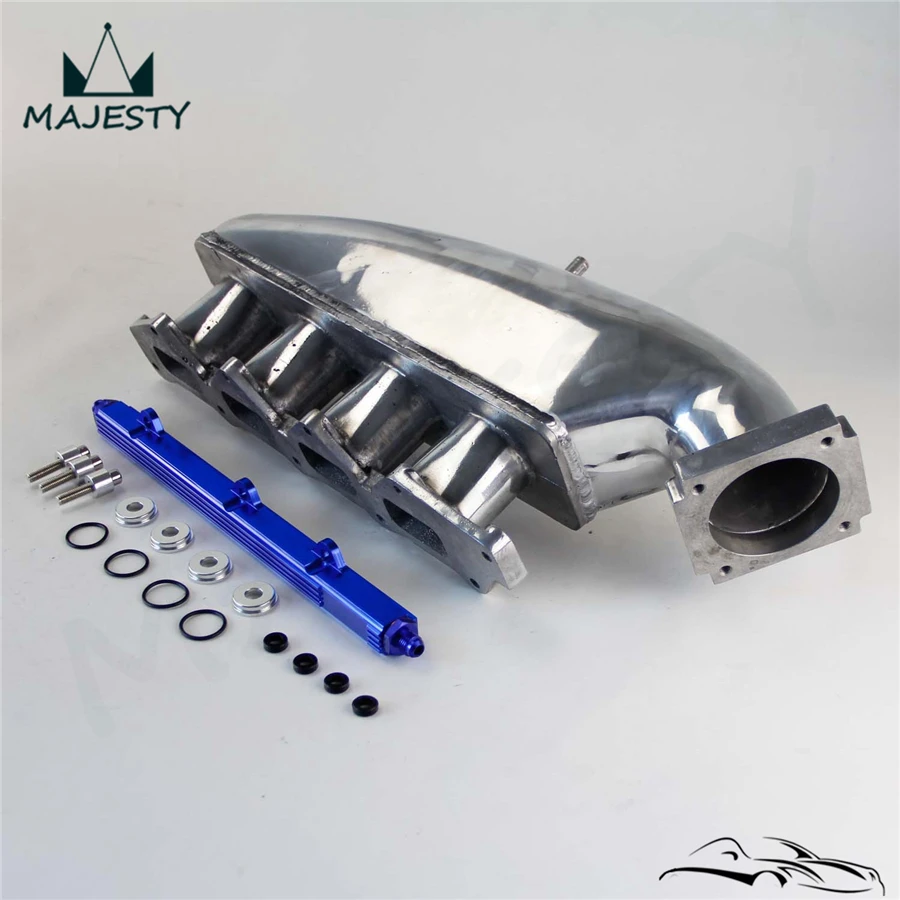Впускной коллектор из сплава + Топливная рейка для Mitsubishi EVO 1 2 3 4G63 92 95|intake manifold|4g63