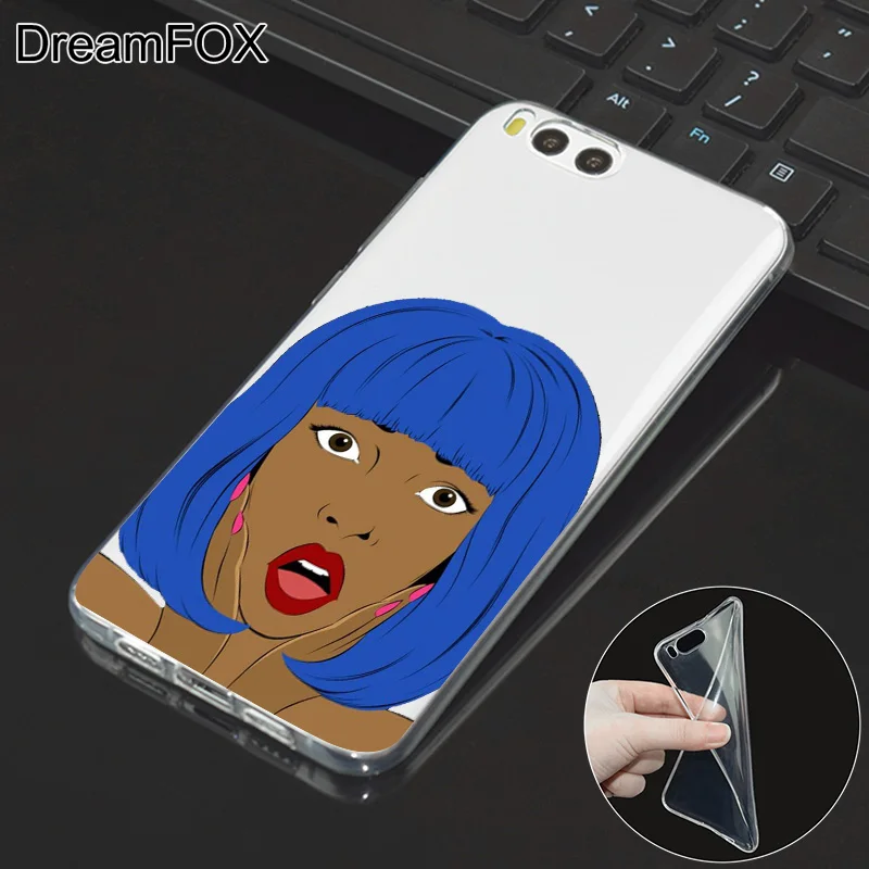 DREAMFOX L012 I Slay поп-музыки Мягкий силиконовый чехол из ТПУ Для Сяо mi Note 2 3 4 5 6 8 SE M5 4C 4S 5C