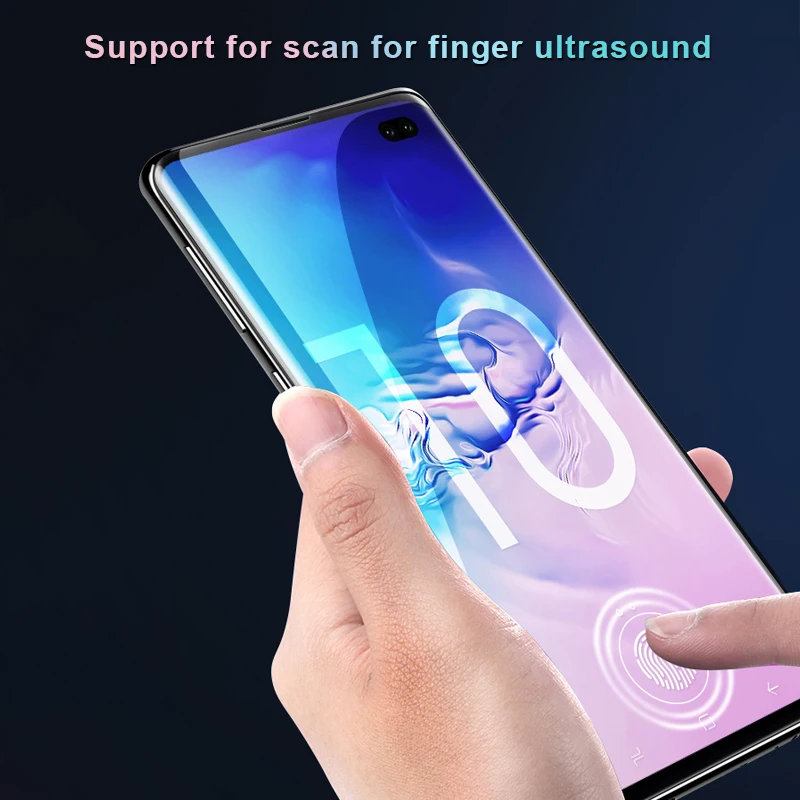 BXE 9D изогнутый полный протектор экрана для Samsung Galaxy S10 S9 S8 Plus S10e Note 8 9 закаленное